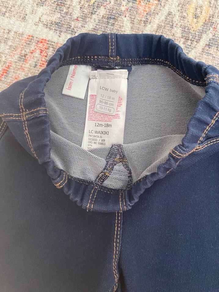 Kız Çocuk Esnek Tayt Lcw ve H&m markalı - Görsel 3