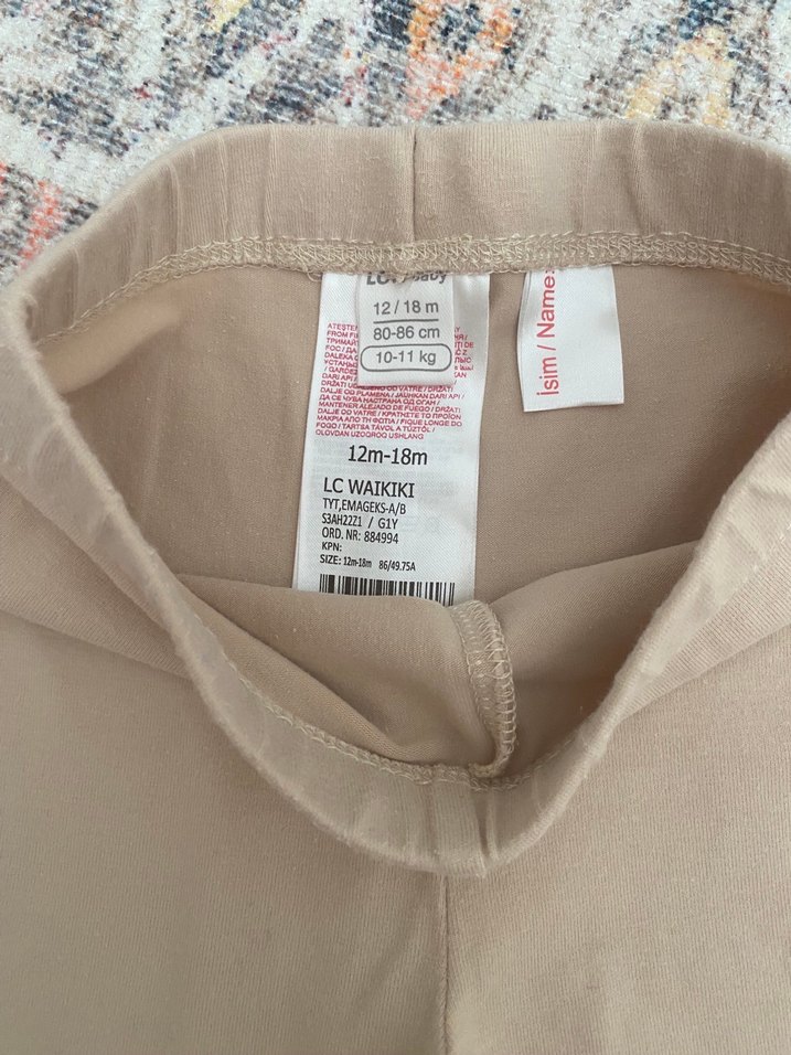 Kız Çocuk Esnek Tayt Lcw ve H&m markalı - Görsel 5