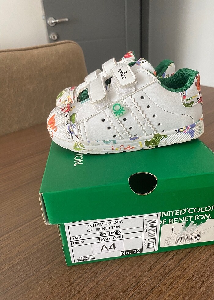 Benetton spor ayakkabı - Görsel 3