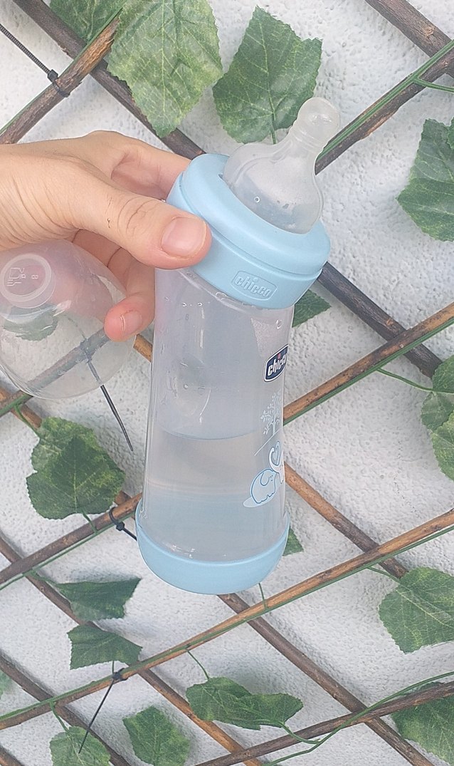 Chicco Mavi Bebek Biberonu - Görsel 3