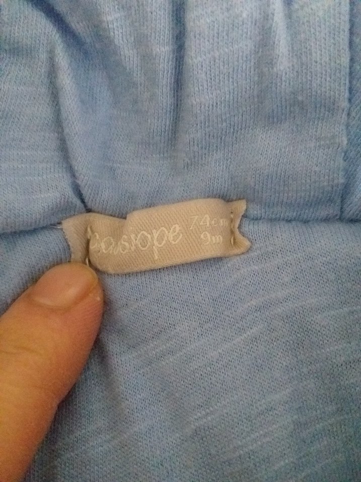 Mavi Kürklü Bebek Tulumu - Görsel 3