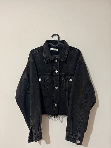 Crop kot ceket