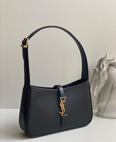 Siyah YSL Baget El ve Omuz Çantası