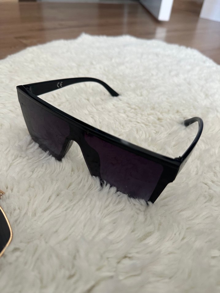 Siyah Streetwear Kadın Gözlükleri - Görsel 4