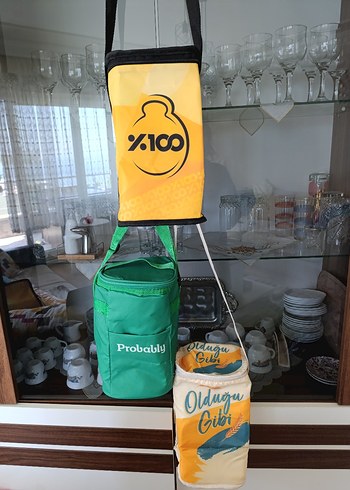 Çok Renkli termos çantalar - Görsel 5