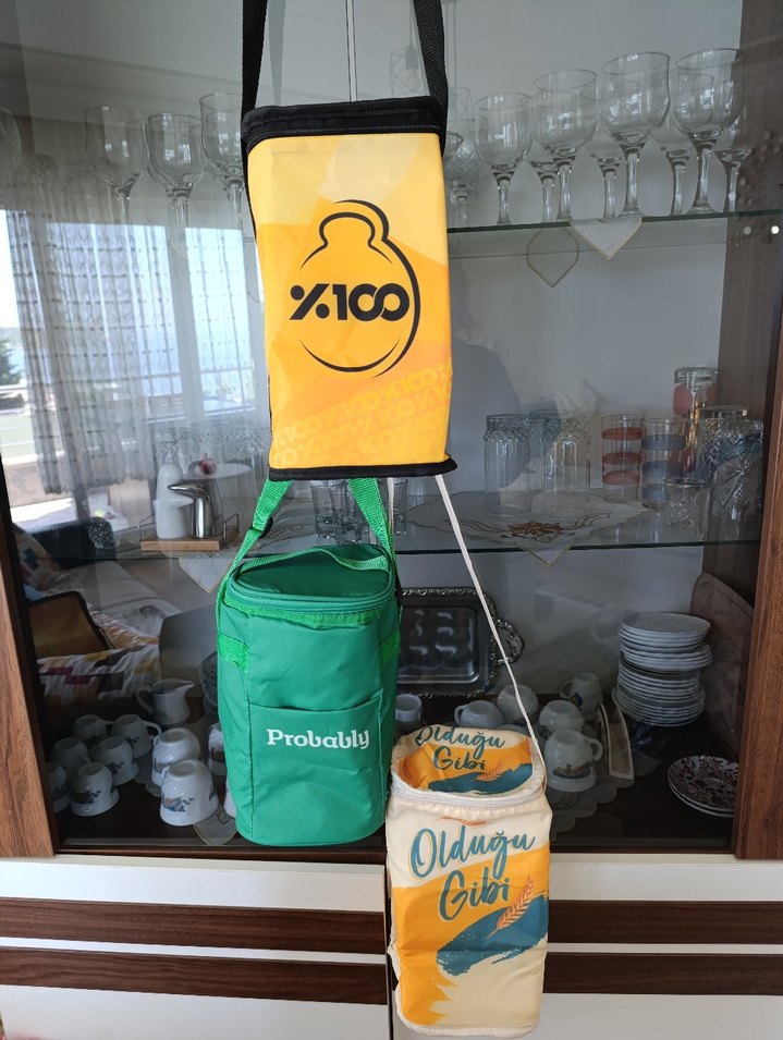 Çok Renkli termos çantalar - Görsel 5