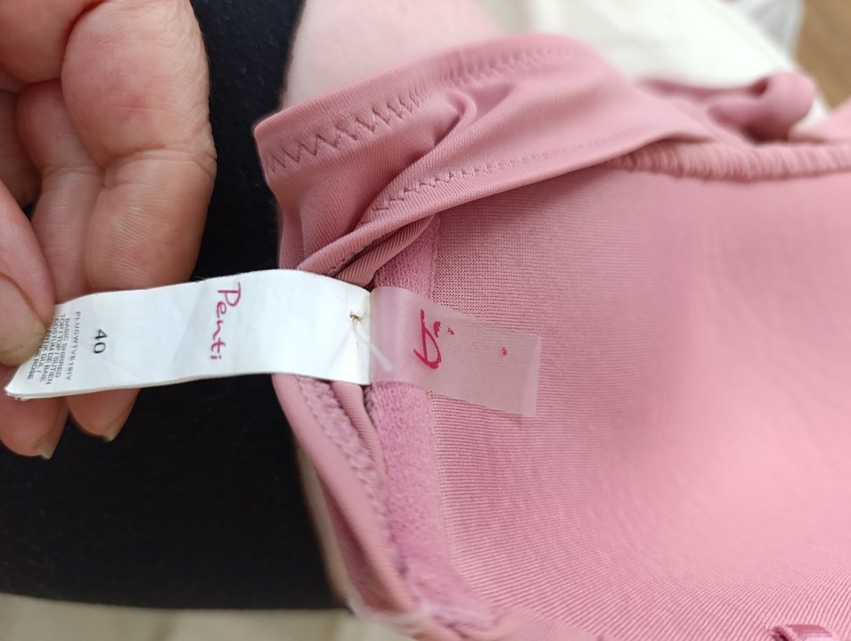 Pembe Mini Bohem Bikini Üstü - Görsel 3