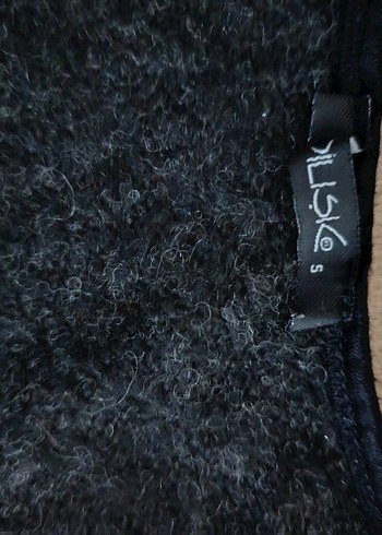 Kadın Siyah Denim Hırka - Görsel 3