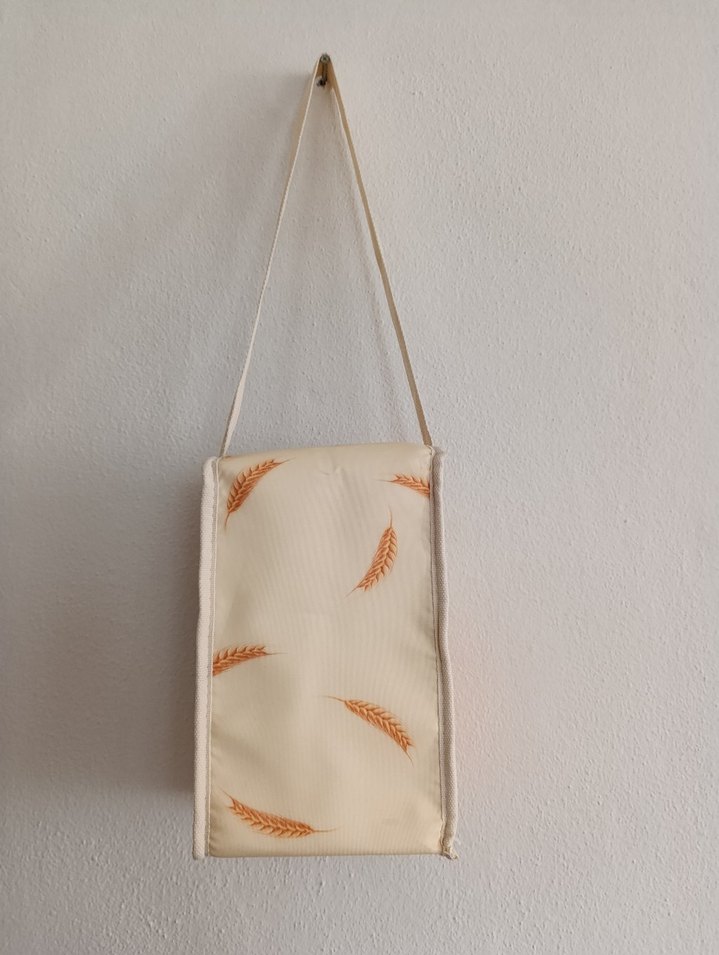 Turuncu Baskılı termos Çanta - Görsel 5