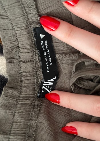 zara Keten pantolon - Görsel 2