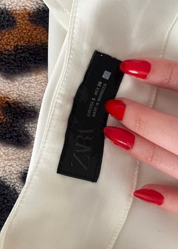 Zara Saten Üst - Görsel 3