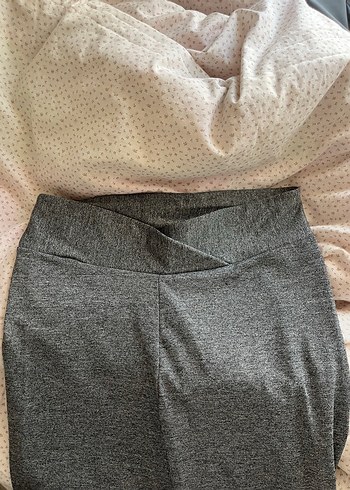 Penti Gri İspanyol Paça Tayt - Görsel 3