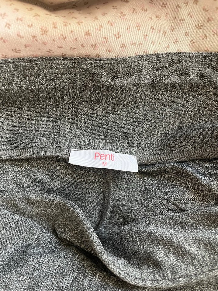 Penti Gri İspanyol Paça Tayt - Görsel 4