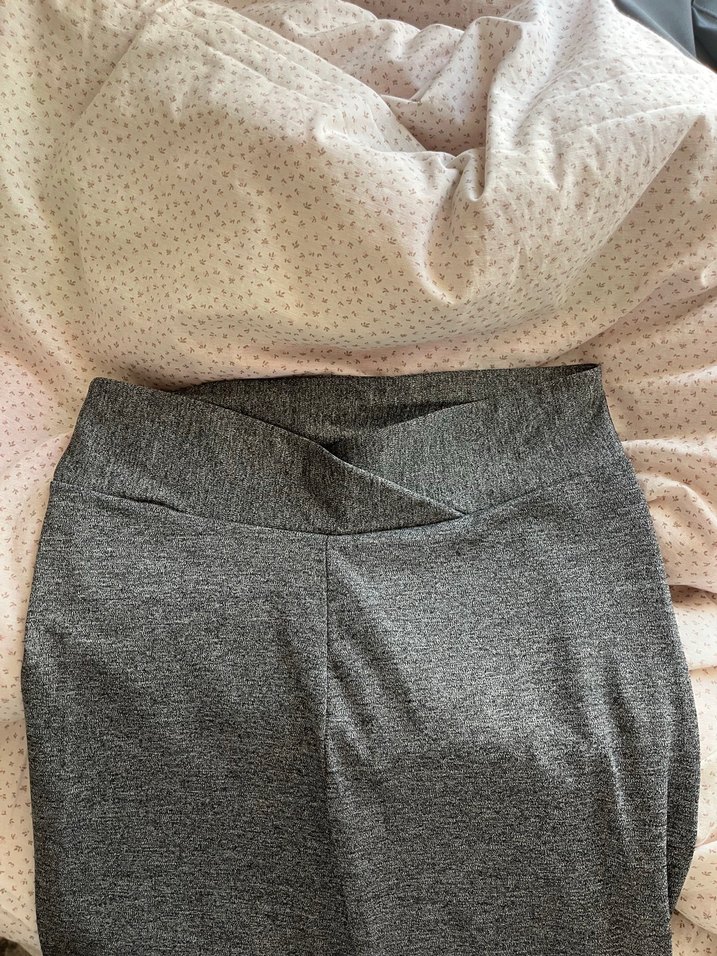 Penti Gri İspanyol Paça Tayt - Görsel 3