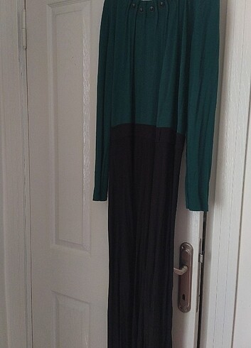 Uzun ligrali günlük elbise