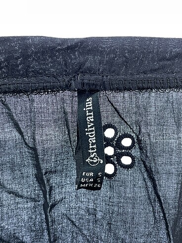 s Beden siyah Renk Stradivarius Bluz %70 İndirimli.