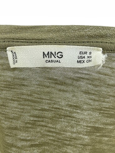 s Beden haki Renk Mango T-shirt %70 İndirimli.