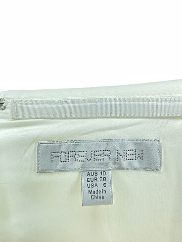 38 Beden beyaz Renk Forever New Uzun Tulum %70 İndirimli.