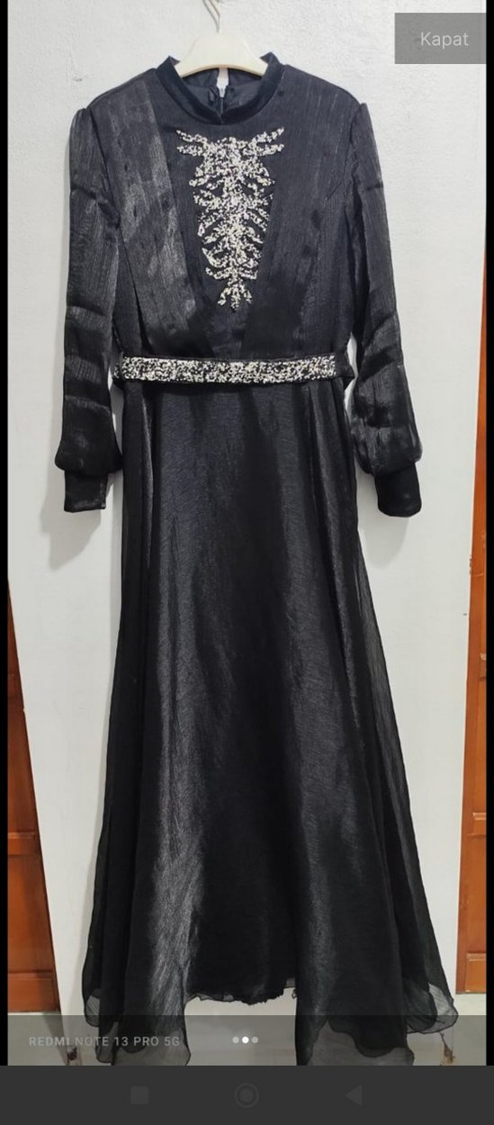 Kadın Elbise tesettür abiye - Görsel 3