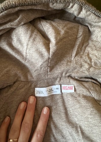 Zara mevsimlik kapüşonlu hırka - Görsel 2