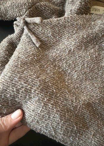 Zara mevsimlik kapüşonlu hırka - Görsel 3