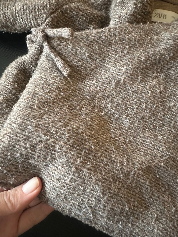 Zara mevsimlik kapüşonlu hırka - Görsel 3