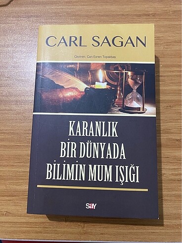 CARL SAGAN- KARANLIK BİR DÜNYADA BİLİMİN MUM IŞIĞI