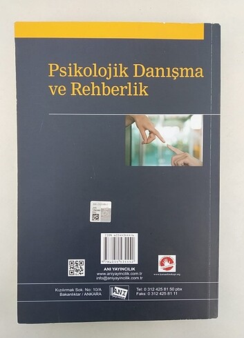 Psikolojik Danışma ve Rehberlik (Anı Yayıncılık)