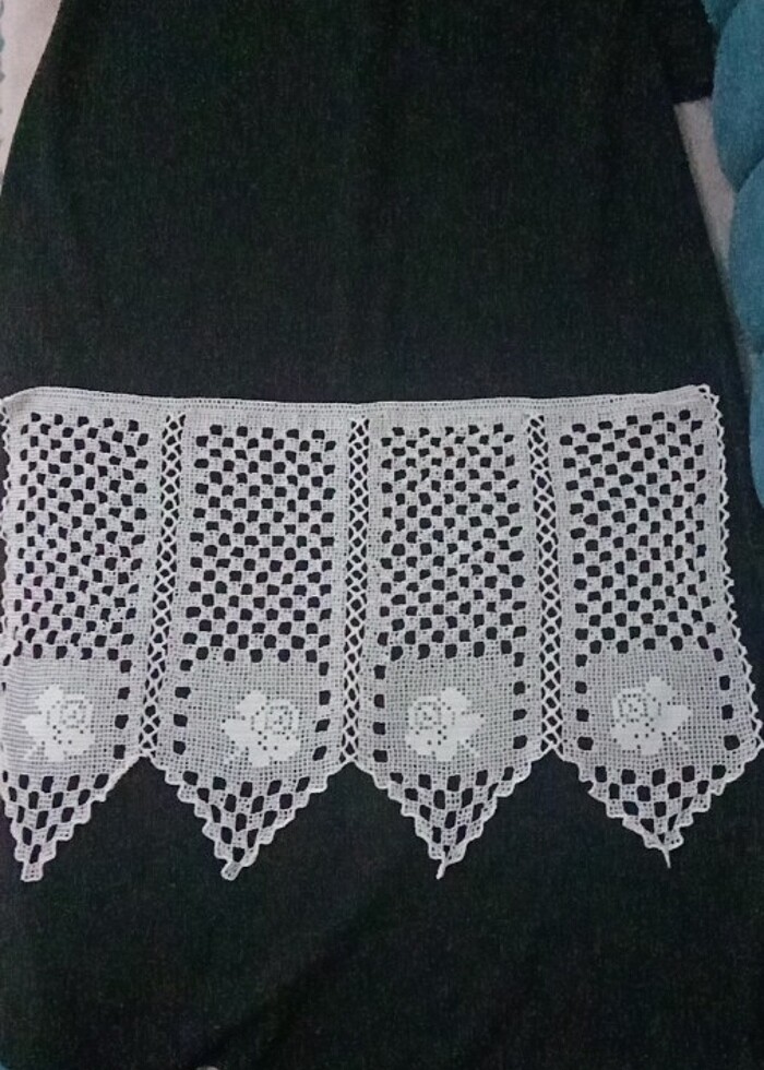 Dantel (Buzdolabı örtüsü) - Görsel 2