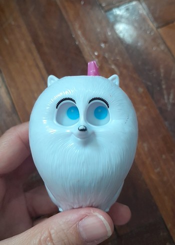 Pastel Beyaz Sevimli Figür