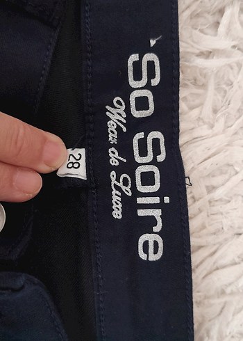 28 Beden Düğmeli Siyah Kadın Denim Pantolon