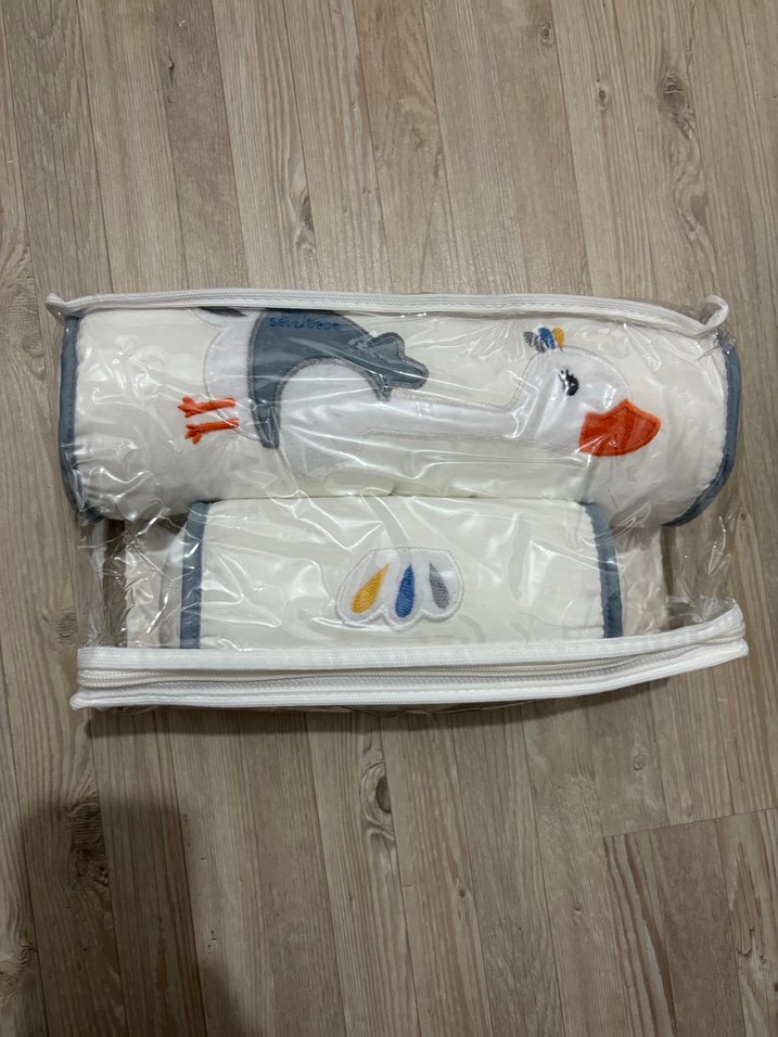 Gri Desenli Çocuk Uyku Destek Yastığı - Görsel 2