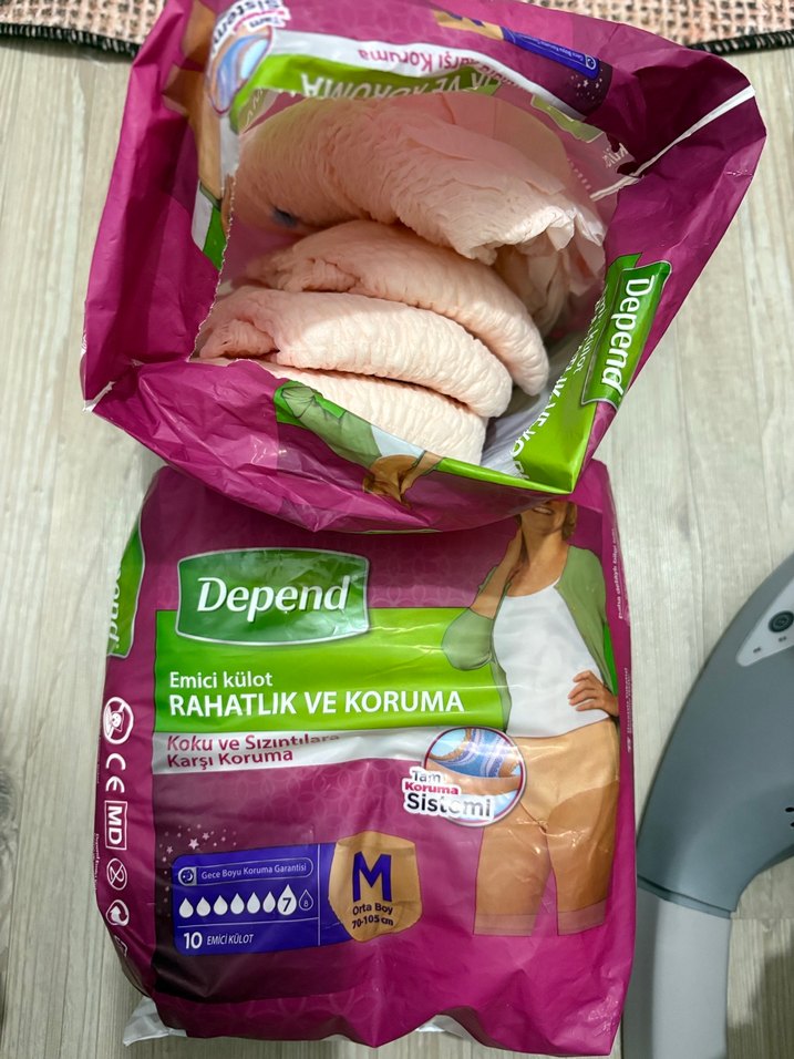 Depend Orta Boy Emici Külot 10'lu Rahatlık ve Koruma - Görsel 2