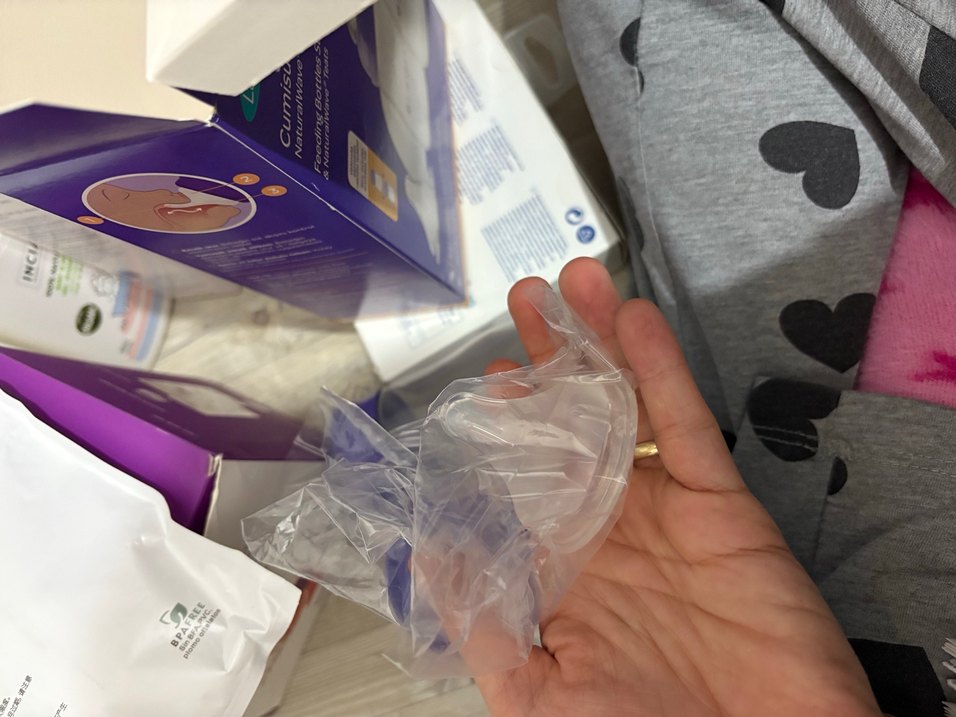 Lansinoh NaturalWave Emzikli Biberon Başlangıç Seti - Görsel 3