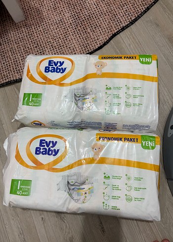 Sleepy Natural Yenidoğan Bebek Bezi 50'li - Görsel 2