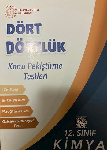 Beden Renk Dört Dörtlük Konu Pekiştirme Testleri 12. Sınıf