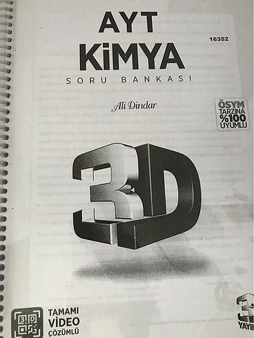 3D AYT KİMYA