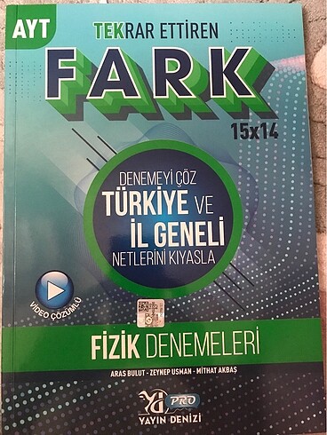 Yayın Denizi Pro Fizik Ayt