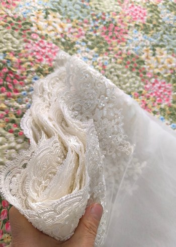 gelin duvağı tek kullanimlik yani bursefer kullanildi - Görsel 7