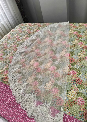 gelin duvağı tek kullanimlik yani bursefer kullanildi - Görsel 4