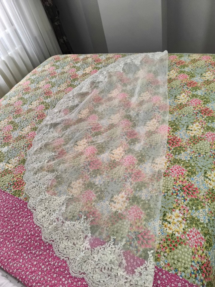 gelin duvağı tek kullanimlik yani bursefer kullanildi - Görsel 4