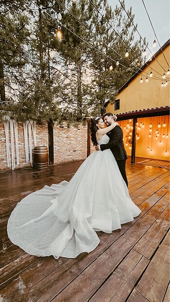 Prenses model tasarım gelinlik