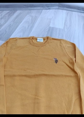 U.S Polo Assn. polo Sarı Erkek Çocuk Triko Kazak