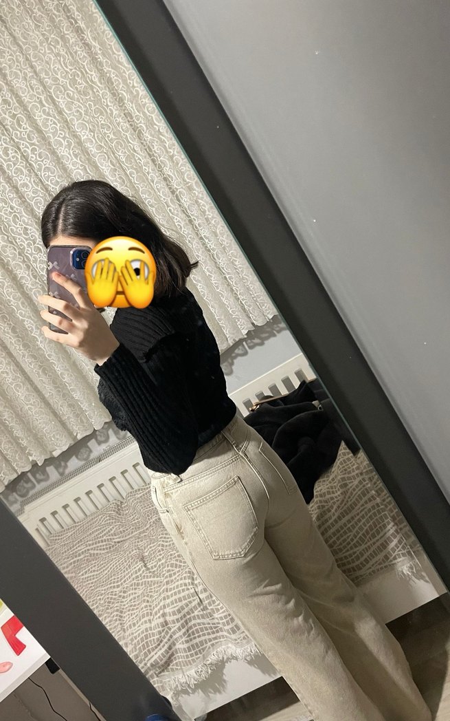 Bej Kadın Jean - Görsel 2