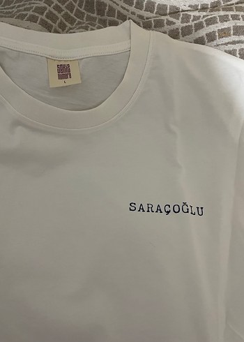 Sırtı Baskılı Fenerbahçe Saraçoğlu Erkek Tişört - Görsel 3