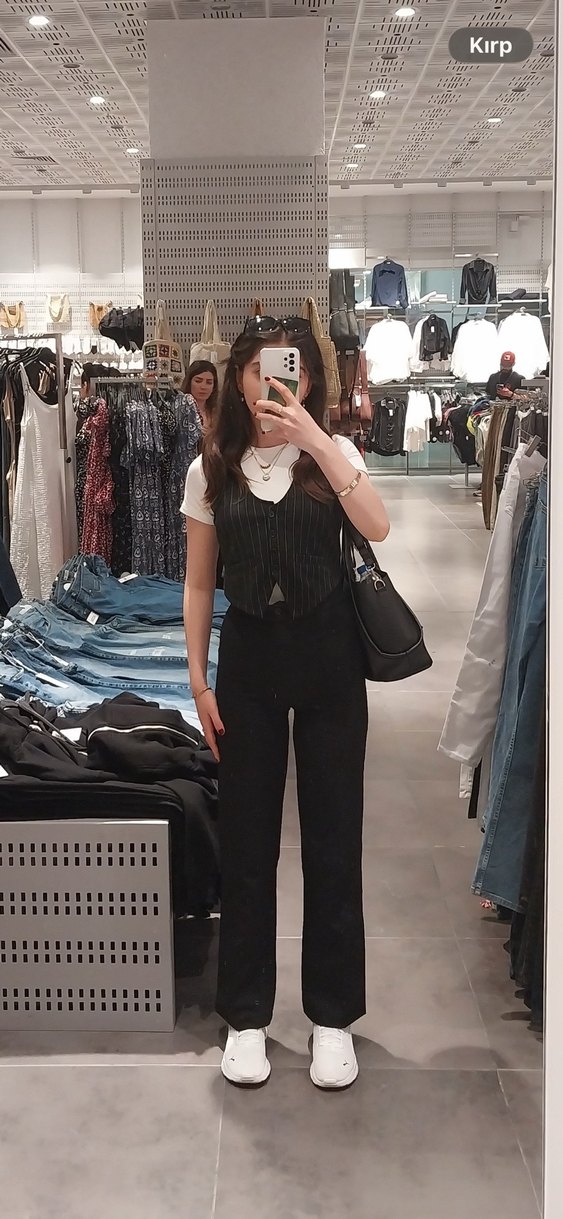 Trendyolmilla Çizgili Yelek - Görsel 3