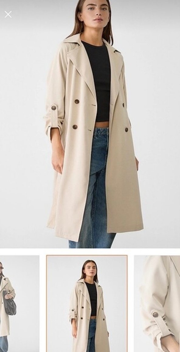 Stradivarius Trençkot - Görsel 4