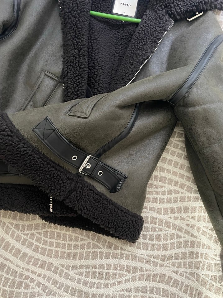 Koton Kürklü Mont - Görsel 3