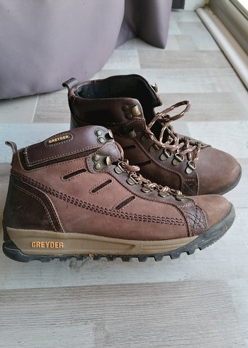 GREYDER Kahverengi Deri Outdoor Kadın Bot