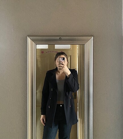 kadın kısa kaban